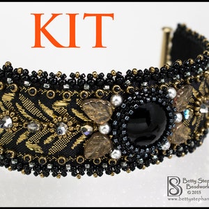 Totally Elegant Cuff Bracelet Kit black image 4