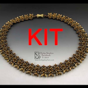 Full kit or refill Kit for Miriam Necklace- brown