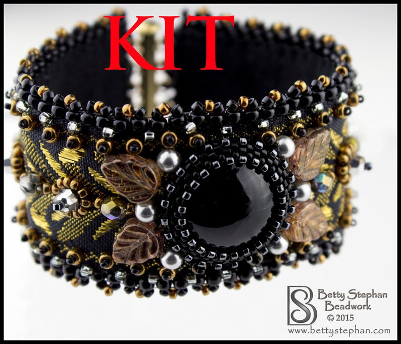 Totally Elegant Cuff Bracelet Kit black image 3