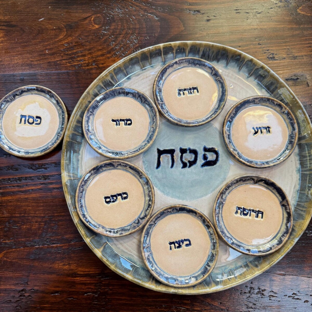 Handmade Ceramic Passover Seder Plate - Etsy
