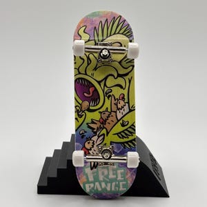 Fingerboard Complete, &quot;Chicken Monster&quot; Graphic, 30mm