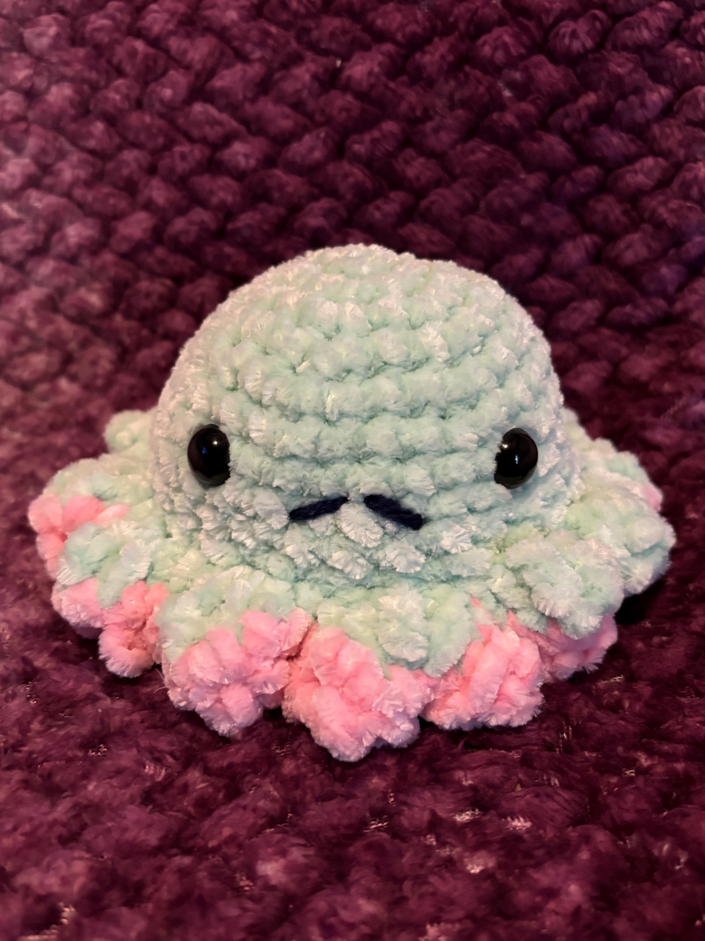 Reversible Happy/Sad Octo Plushies - Thumbnail 2