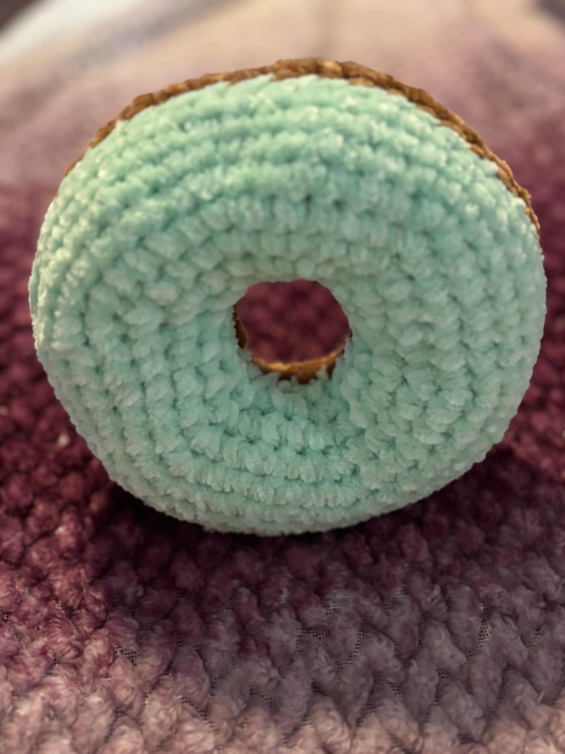 Medium Mint Chocolate Donut plushie