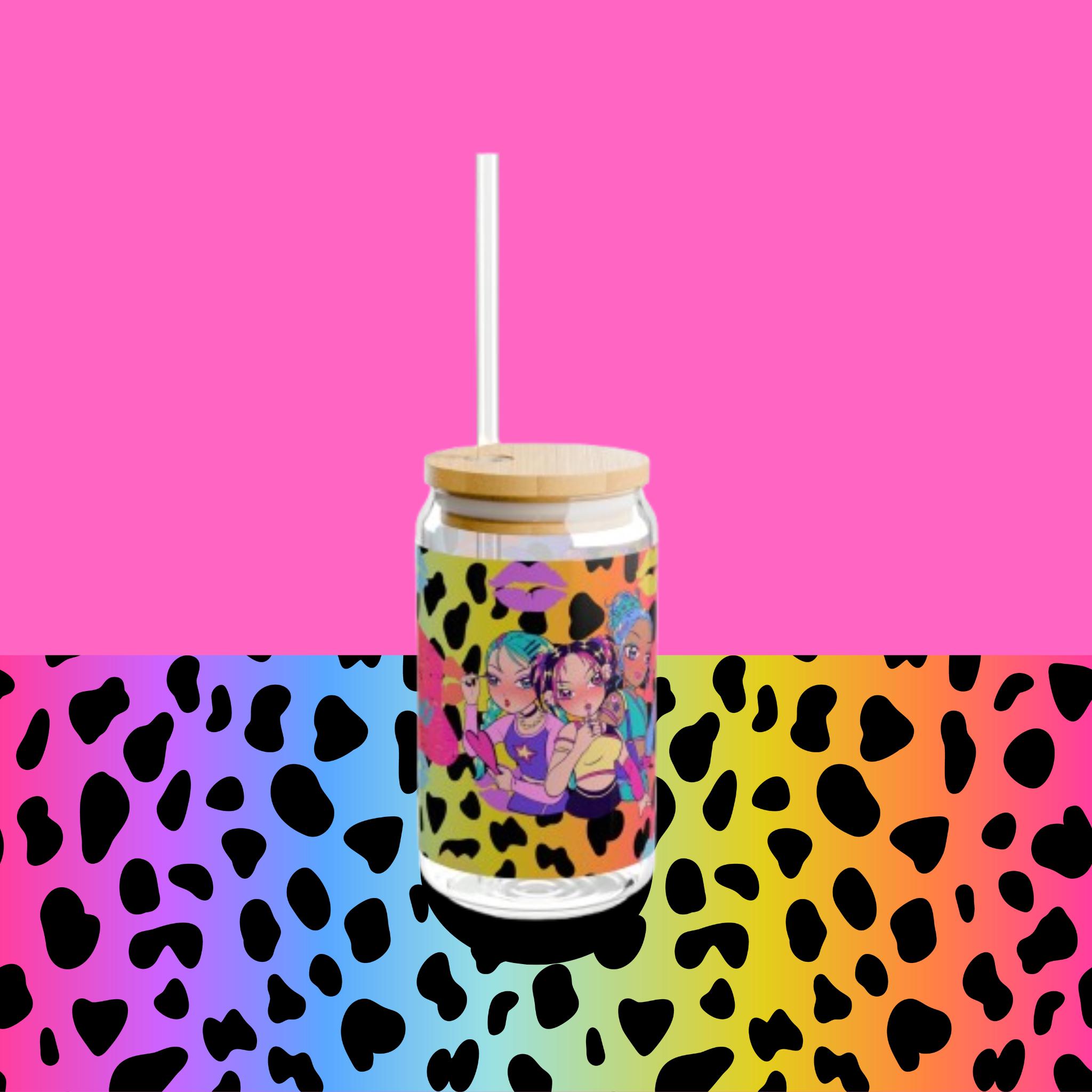 Chic Sipper Glass, 16oz - Trendy Drinkware for Parties, Gifts, and Everyday Use, Perfect for Celebrations and Home Decor - Thumbnail 4