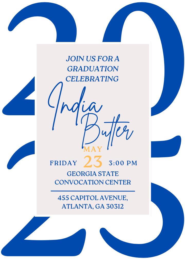 Graduation Invitation Printable Download - Thumbnail 2