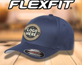 Custom Embroidered FlexFit 6277 Hats - Personalize with Your Text or Logo - Ideal Gift for Special Occasions - Customizable Cap - Hat