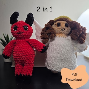 Angel Devil Plush - Etsy