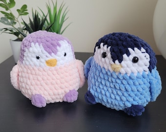 Handmade Crochet Penguin Plushie