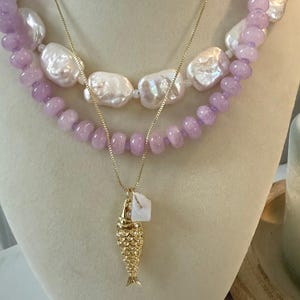 Fisch Charm Halskette