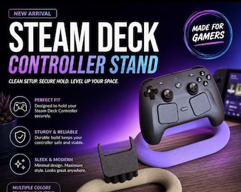 Steam Deck Controller Stand