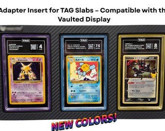 TAG Slab Display Adapter Insert – Compatible with Vaulted Display