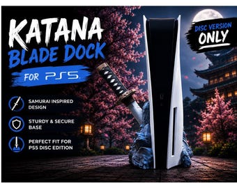 Playstation 5 Katana Dock Ghost of Yōtei