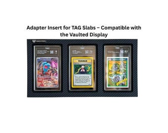 Inserto adaptador para pantalla TAG Slab: compatible con pantallas abovedadas