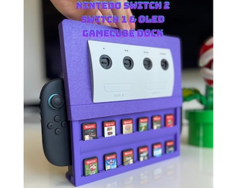 Nintendo Switch 2 - Switch 1 & OLED Gamecube Dock