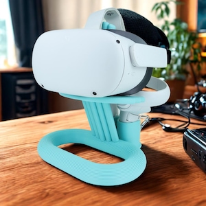 Sleek Quest VR Stand for Quest 2, Quest 3 & Quest 3S