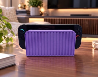 Switch 2 Dock Cover | Slatted Dock Protector | Gaming Home Decor | Gamer Gift