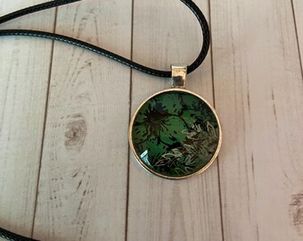 Collier Victorien Argenté Avec Péridot Et Cristal - Référence #2311 - Neuf Sans Boîte