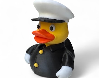 Marine Duck | Military Duck Collectible | Gift for both Vets and Families