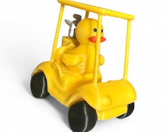 Golf Cart Duck – Funny 3D Printed Duck for Golfers & Dashboard Ducking