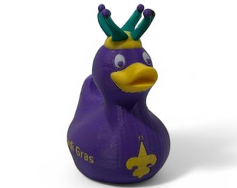 Mardi Gras Duck | New Orleans Duck | Bourbon Street Party | Quack Beeds