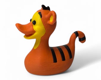 Tiger Duck | Animal Figurine | Adorable Gift for Kids & Collectors | Pooh