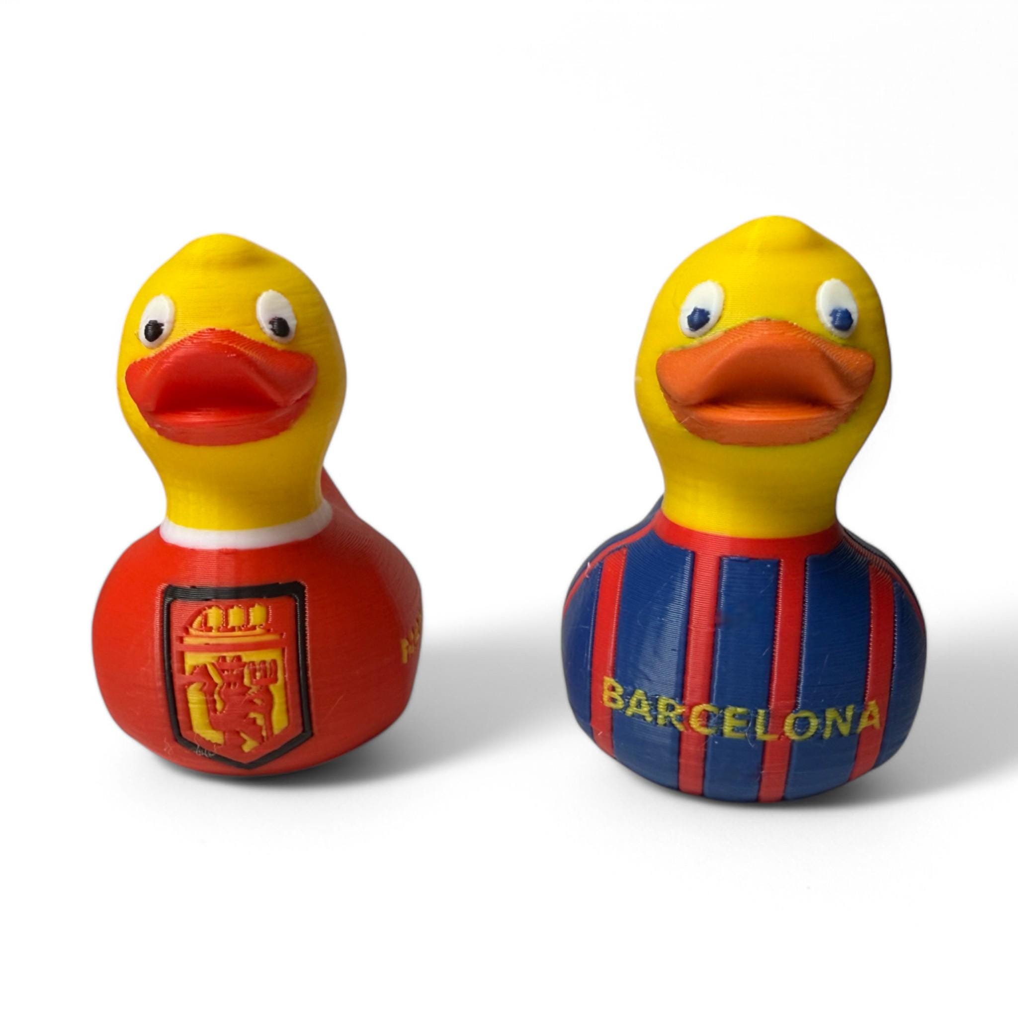 Custom Soccer Team Ducks - 3D Printed - Etsy
