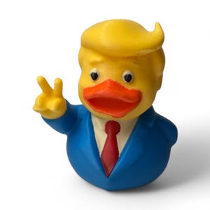 Trump Duck: 3D Printed Political Humor Collectible