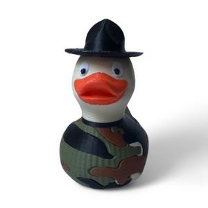 Drill Sergeant Duck | Commanding Army Duck | Gift For Veterans and Families