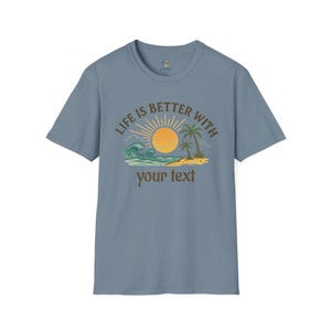 Personalized Unisex Softstyle T-Shirt - Gift for Someone You Love, Custom Graphic Tee, Cute Valentine&#39;s Day Present, Unique Anniversary