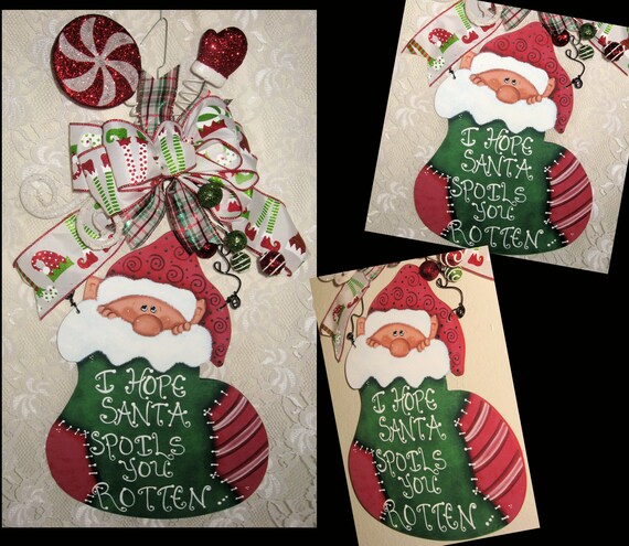 Elves Decor Elf Christmas Decor Elf Door Decor Unique Door Etsy