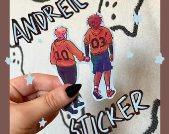 Pegatina de la mano de Andreil - Todo por el juego