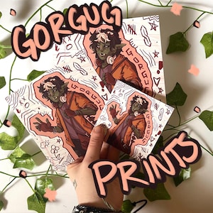 Gorgug Print - Fantasie hoch
