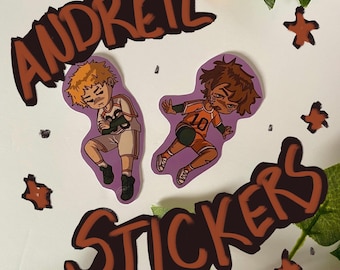 Pegatinas chibi de Andreil: todo para el juego