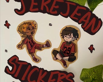 jerejean chibi stickers - all for the game