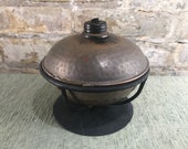 Hammered Copper Oil Lamp