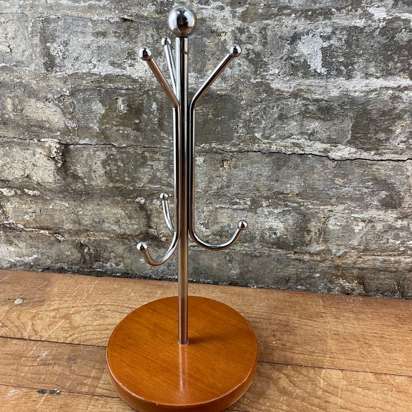 Tabletop Chrome Display Tree Rack