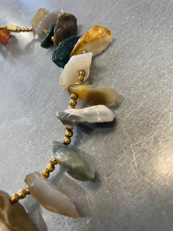 Assorted Stone Chips Necklace - image 9