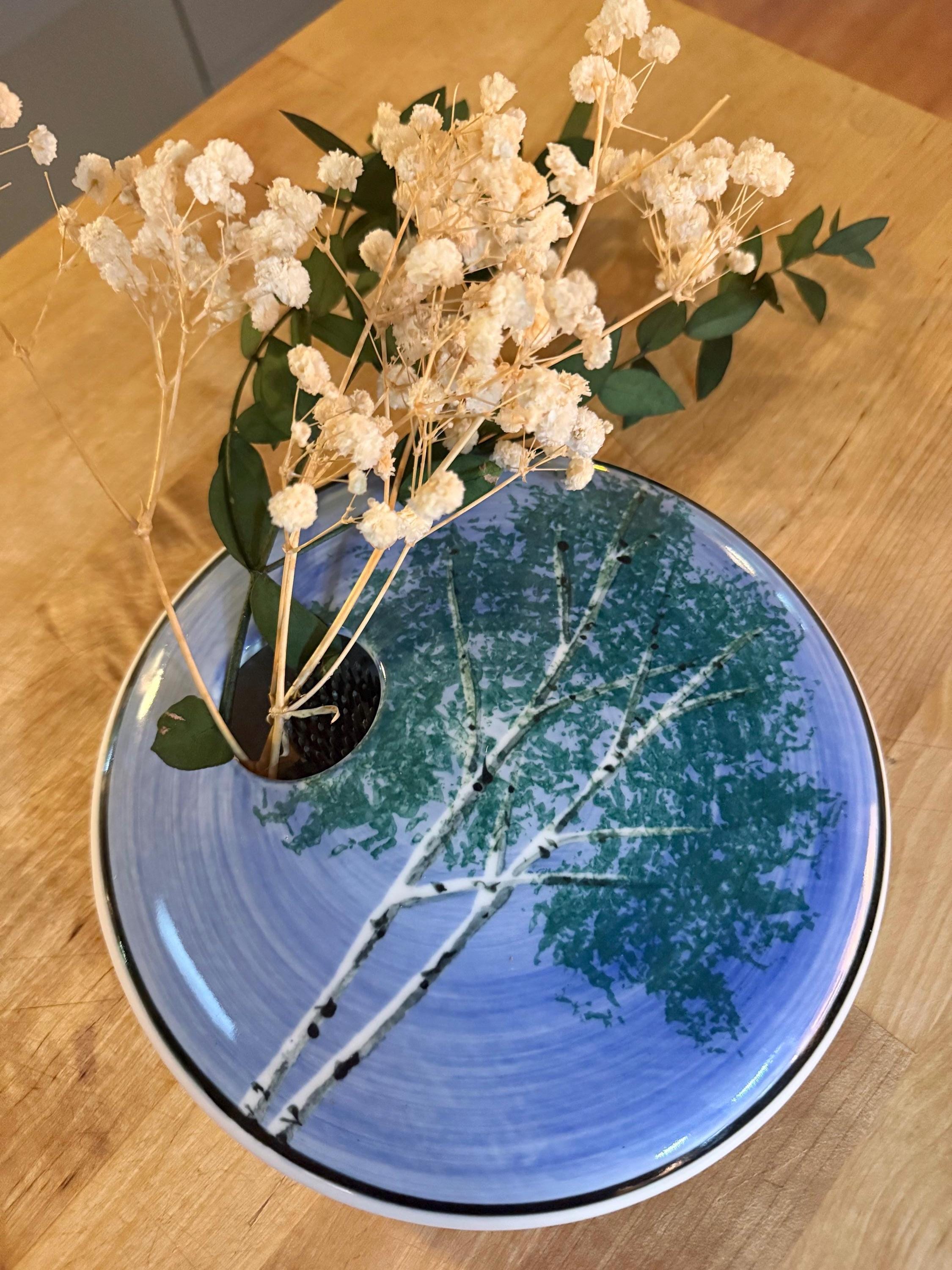 Japanese Black Porcelain Vase - Etsy
