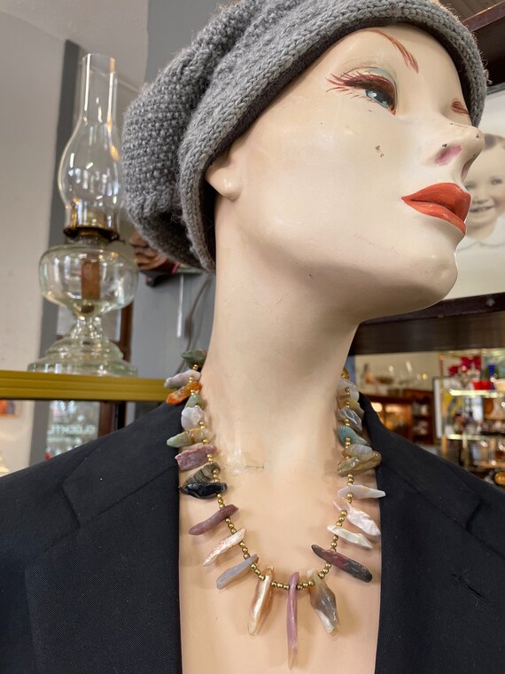 Assorted Stone Chips Necklace - image 2