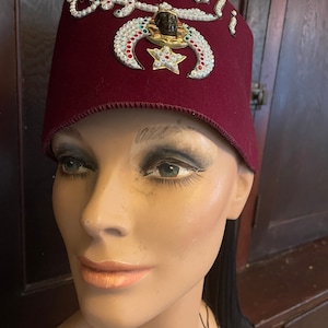 Bejeweled Masonic Shriners Tripoli  Fez