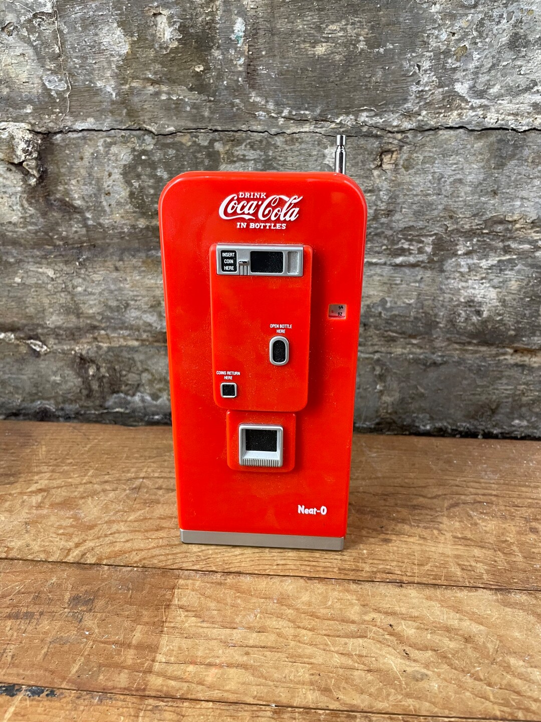 Collectible Coca Cola Mini Vending Machine AMFM Radio Etsy