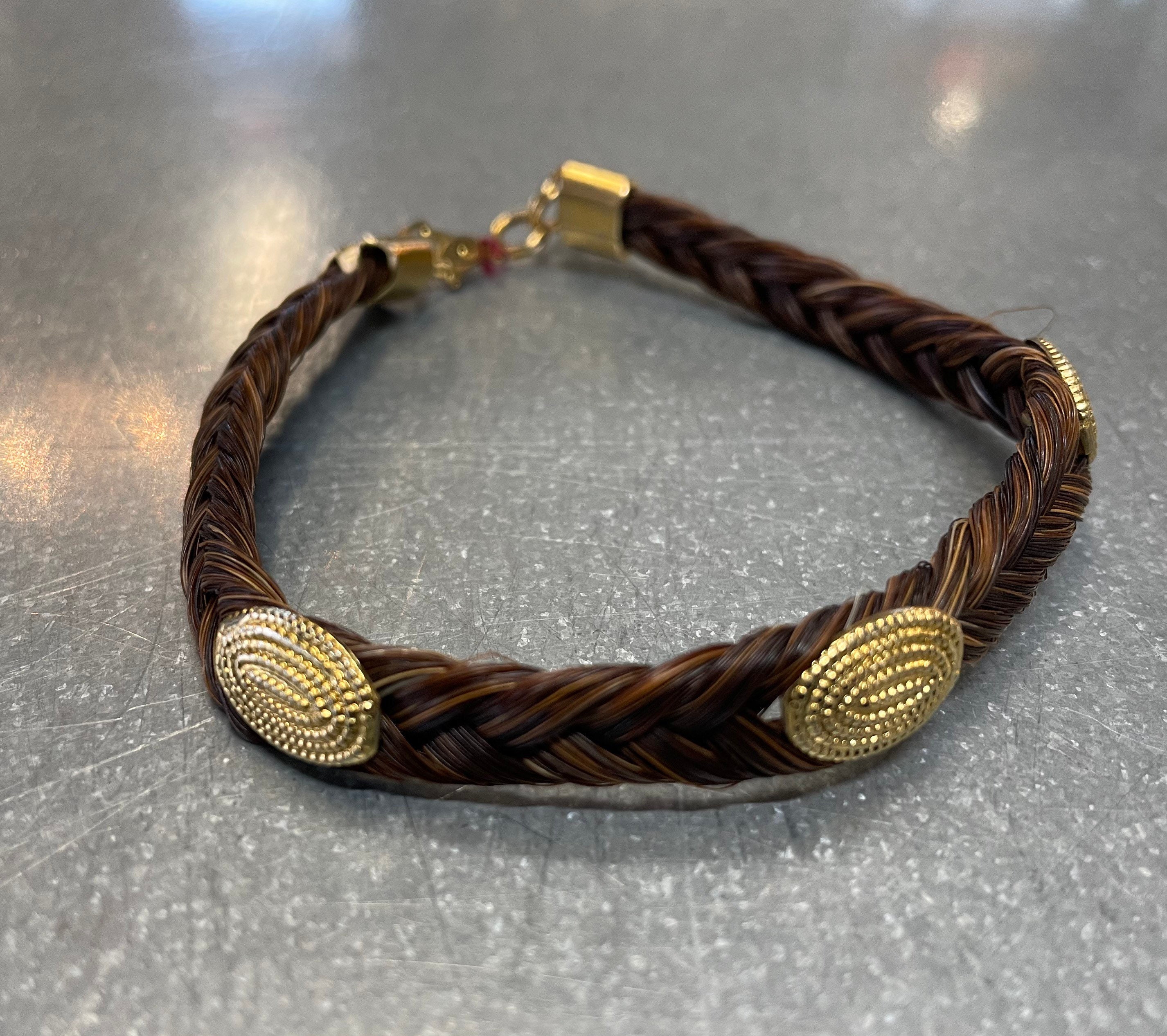Human hair bracelet sale