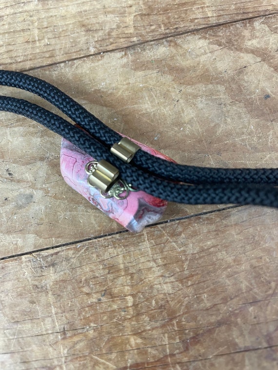 Agate Bolo Tie - image 2