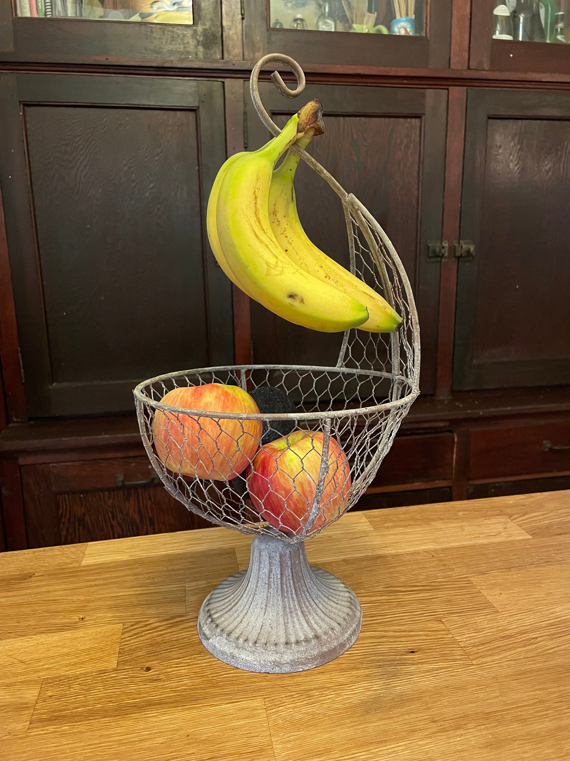Fruit Bowl With Banana Hanger 