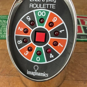 Vintage 1970s Exec-u-Play Roulette Imaginamics Electronic Game image 5