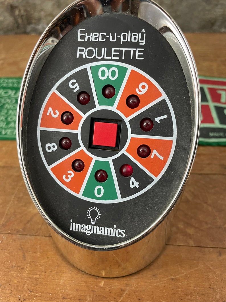 Vintage 1970s Exec-u-Play Roulette Imaginamics Electronic Game image 5