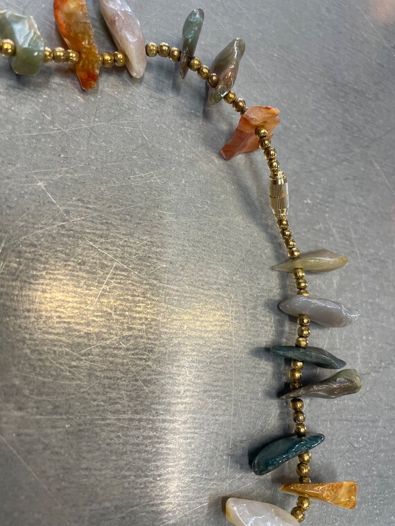 Assorted Stone Chips Necklace - image 5