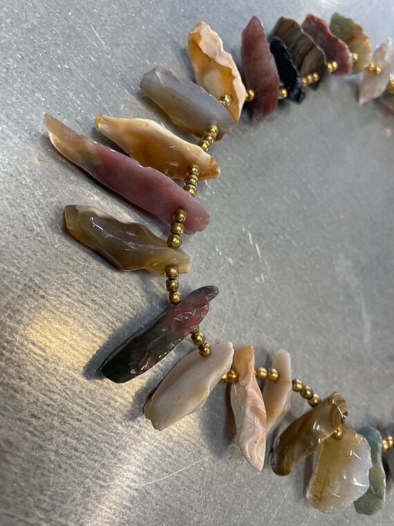 Assorted Stone Chips Necklace - image 8