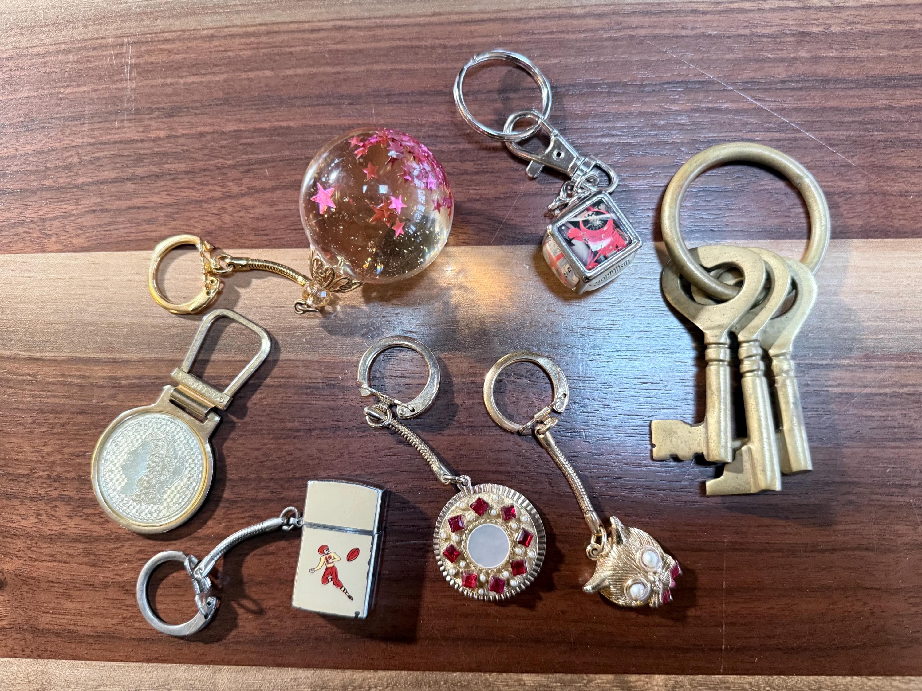Vintage Keychain Lot - Etsy