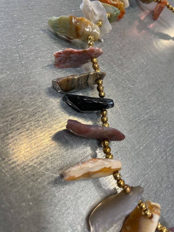 Assorted Stone Chips Necklace - image 6